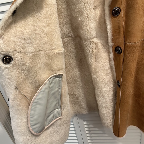 Shearling-Style Sueded Coat in Camel – Butter Soft, UGG-Inspired Look - Picture 5 of 5